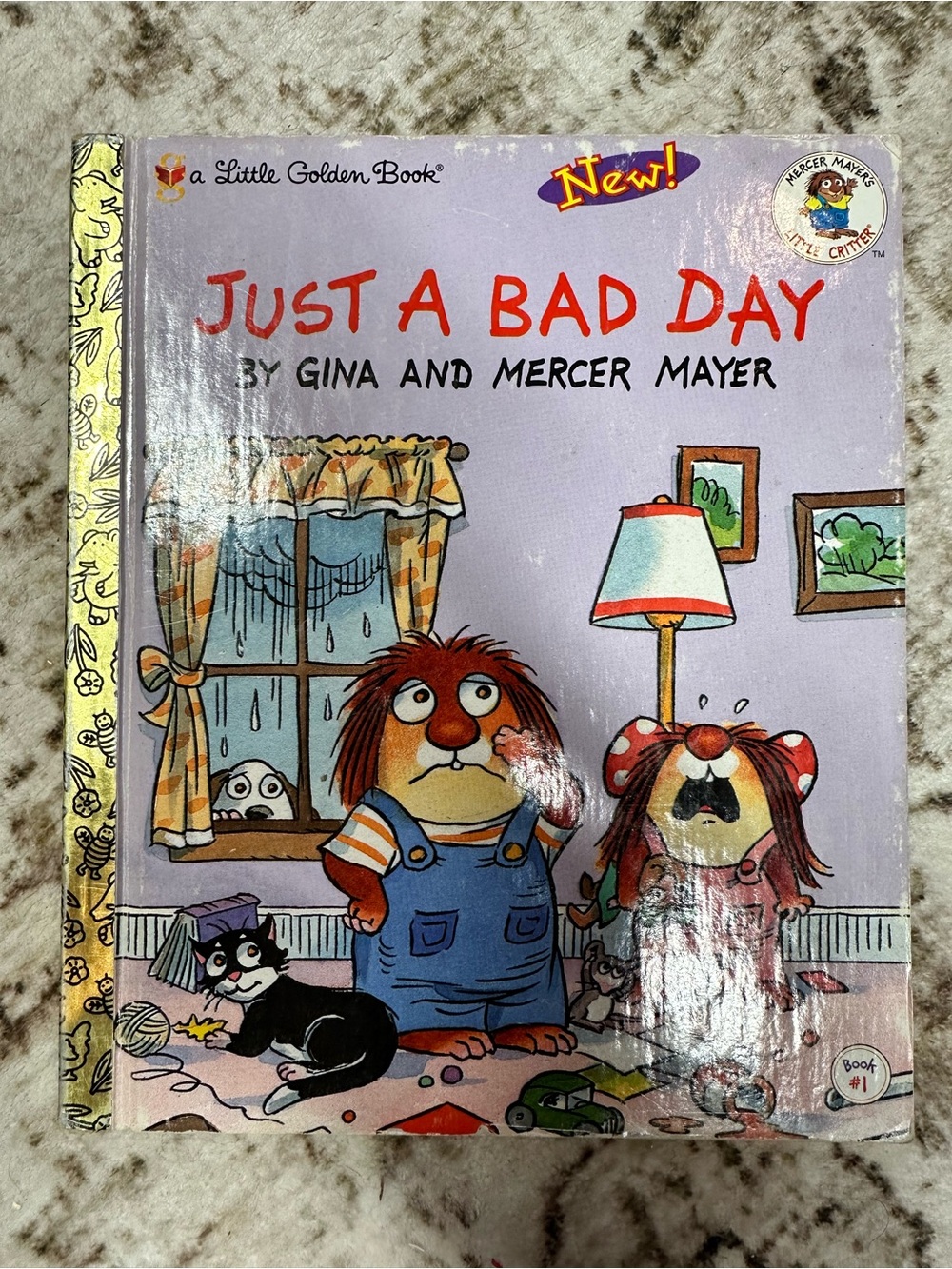 Mercer Mayers Little Critter Just a Bad Day Little Golden Book